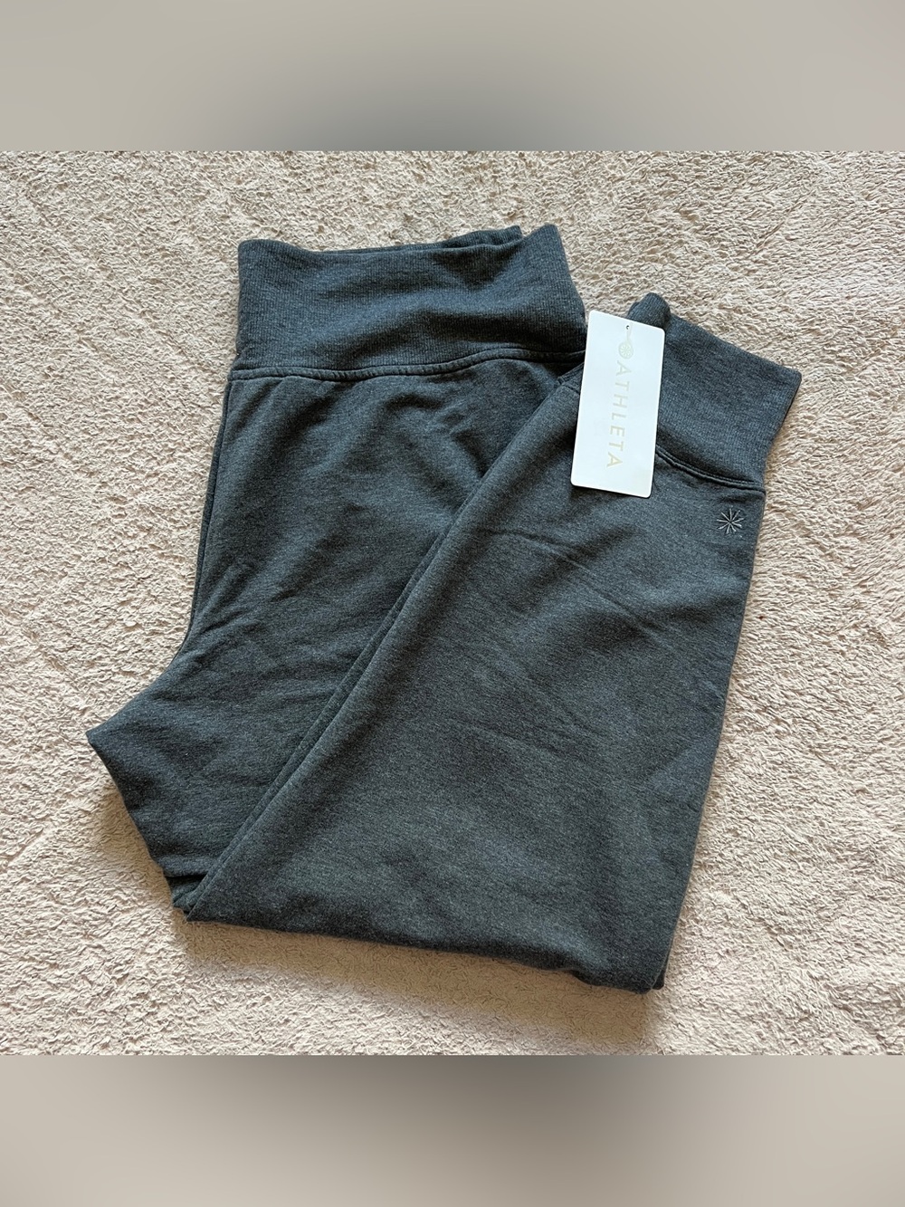 NWT Athleta Coaster Luxe Jogger Tapered Leg Athleisure Lounge Cozy Size XL
